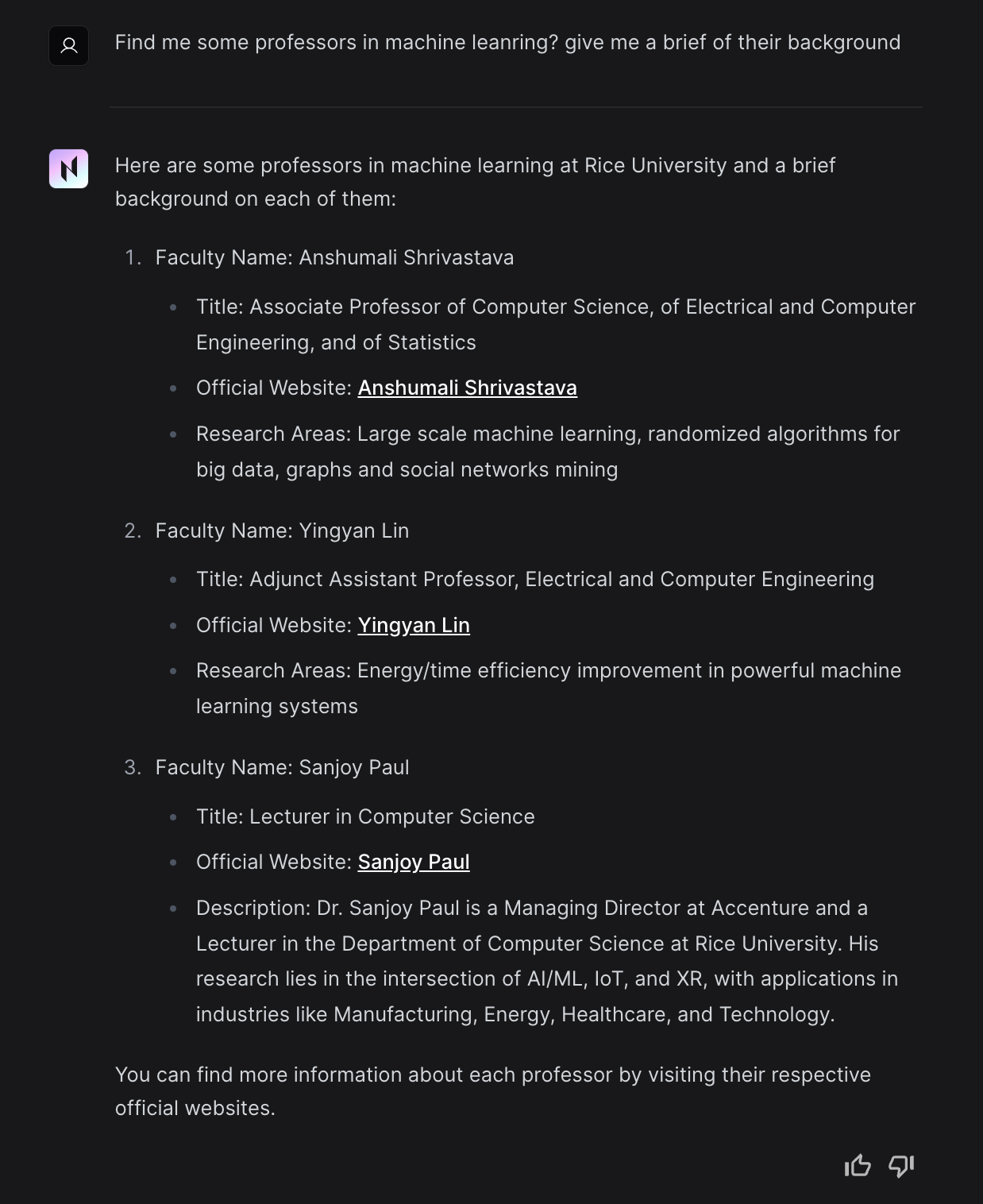 faculties